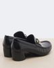 Loewe Loewe Oval Double L leather loafer pumps - 4