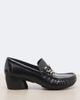 Loewe Loewe Oval Double L leather loafer pumps - 5