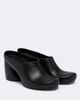 Loewe Loewe Oval leather mules - 1