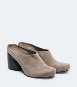 Loewe Loewe Oval suede mules