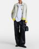 Loewe Loewe Paneled leather wide-leg pants - 2
