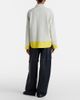 Loewe Loewe Paneled leather wide-leg pants - 6