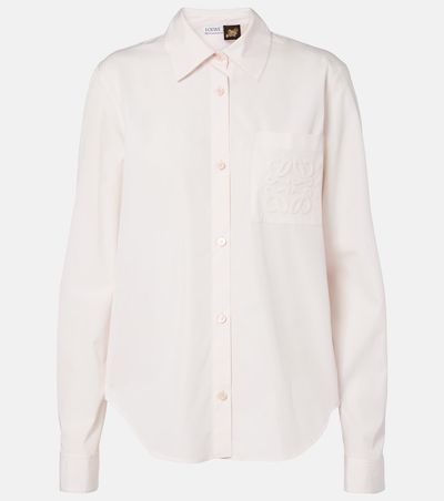 Loewe Loewe Paula's Ibiza Anagram cotton poplin shirt