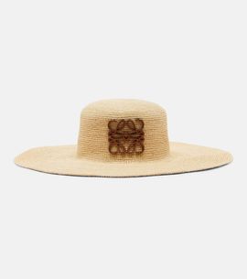 Loewe Loewe Paula's Ibiza Anagram raffia sun hat