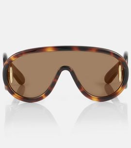 Loewe Loewe Paula's Ibiza Anagram shield sunglasses