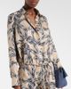 Loewe Loewe Paula's Ibiza Anagram silk blouse - 2
