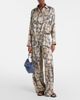 Loewe Loewe Paula's Ibiza Anagram silk blouse - 6