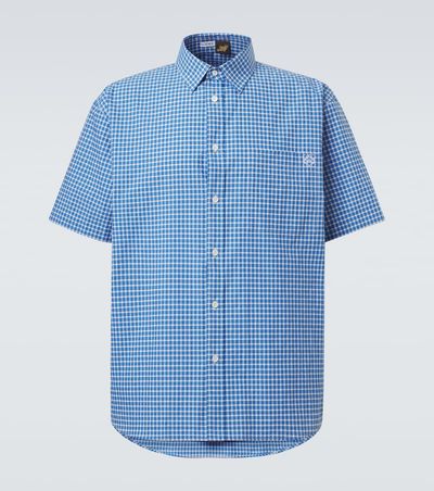 Loewe Loewe Paula's Ibiza checked cotton-blend shirt