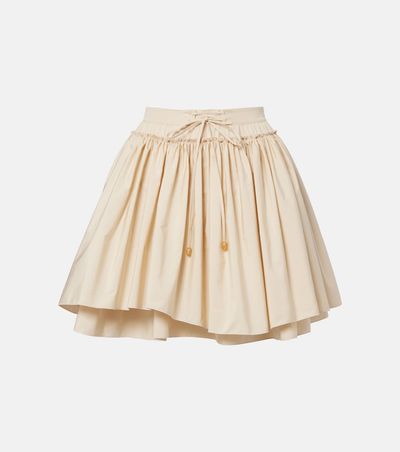 Loewe Loewe Paula's Ibiza cotton poplin miniskirt