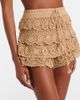 Loewe Loewe Paula's Ibiza crochet cotton micro shorts - 3