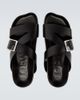 Loewe Loewe Paula's Ibiza Ease Buckle leather sandals - 4
