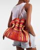 Loewe Loewe Paula's Ibiza Flamenco Medium raffia clutch - 7