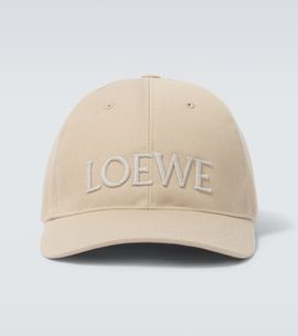 Loewe Loewe Paula's Ibiza logo embroidered cotton baseball cap