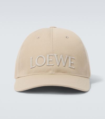 Loewe Loewe Paula's Ibiza logo embroidered cotton baseball cap
