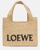 Loewe Loewe Paula's Ibiza logo raffia tote bag - 1