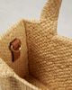 Loewe Loewe Paula's Ibiza logo raffia tote bag - 3