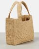 Loewe Loewe Paula's Ibiza logo raffia tote bag - 4