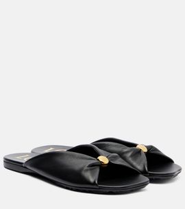 Loewe Loewe Paula's Ibiza Pebble leather slides
