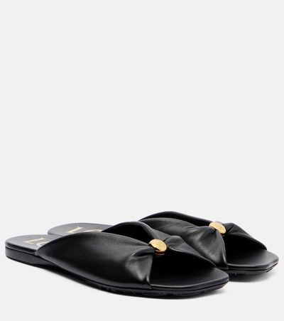 Loewe Loewe Paula's Ibiza Pebble leather slides
