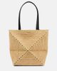 Loewe Loewe Paula's Ibiza Puzzle Fold raffia tote bag - 1