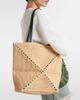 Loewe Loewe Paula's Ibiza Puzzle Fold raffia tote bag - 2