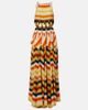 Loewe Loewe Paula's Ibiza striped silk maxi dress - 1