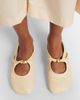 Loewe Loewe Pebble Soft leather Mary Jane flats - 2