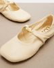 Loewe Loewe Pebble Soft leather Mary Jane flats - 6