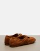 Loewe Loewe Pebble Soft suede Mary Jane flats - 3