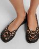 Loewe Loewe Petal Anagram leather ballet flats - 2