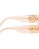 LOEWE LOEWE Pink Beveled Oval Maxi Anagram Sunglasses - 2