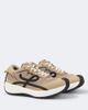 Loewe Loewe Pogo suede-trimmed sneakers - 1
