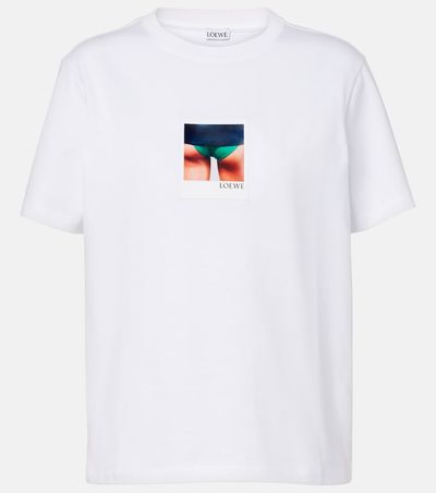Loewe Loewe Printed cotton T-shirt