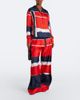 Loewe Loewe Printed silk twill wide-leg pants - 2