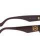 LOEWE LOEWE Purple Anagram Cat-Eye Sunglasses - 2