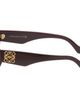 LOEWE LOEWE Purple Anagram Cat-Eye Sunglasses - 3