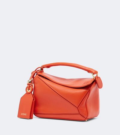 Loewe Loewe Puzzle Featherlight Mini leather top-handle bag