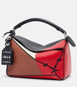 Loewe Loewe Puzzle Lion Intarsio Small shoulder bag