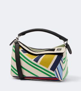 Loewe Loewe Puzzle Small embroidered shoulder bag