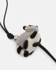 Loewe Loewe Racoon leather-trimmed bag charm - 3