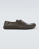 Loewe Loewe Rambla leather boat shoes - 5