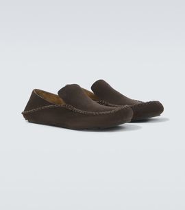 Loewe Loewe Rambla suede loafers