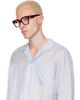 LOEWE LOEWE Red Anagram Glasses - 4