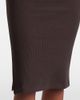 Loewe Loewe Ribbed-knit cotton-blend midi dress - 4