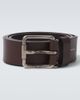 Loewe Loewe Roller Curve leather belt - 1