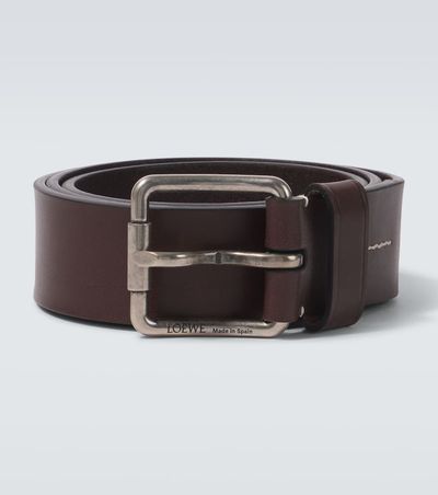 Loewe Loewe Roller Curve leather belt