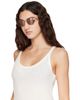 LOEWE LOEWE Rose Gold Anagram Cat-Eye Sunglasses - 4