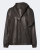 Loewe Loewe Scarf-detail leather jacket - 1