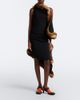 Loewe Loewe Shearling-trimmed midi dress - 2