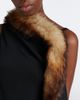 Loewe Loewe Shearling-trimmed midi dress - 3